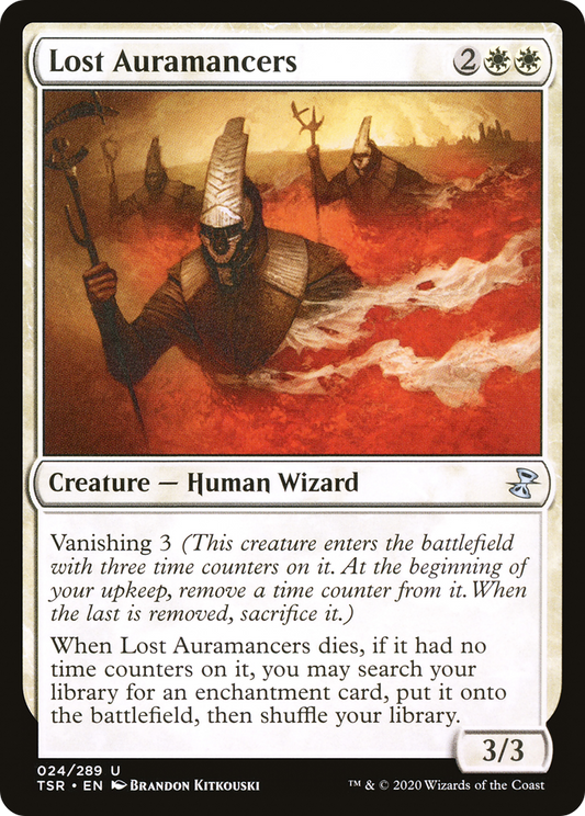 Lost Auramancers (TSR-024) (Foil)