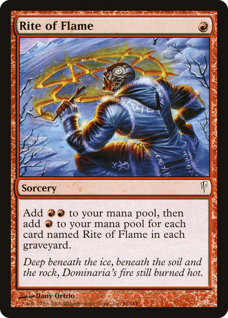 Rite of Flame (CSP-096) (Foil)