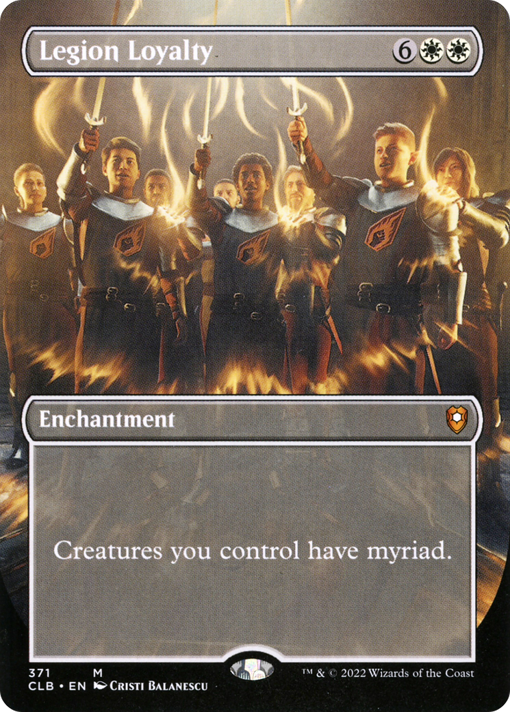 Legion Loyalty (CLB-371) (Borderless) (Foil)