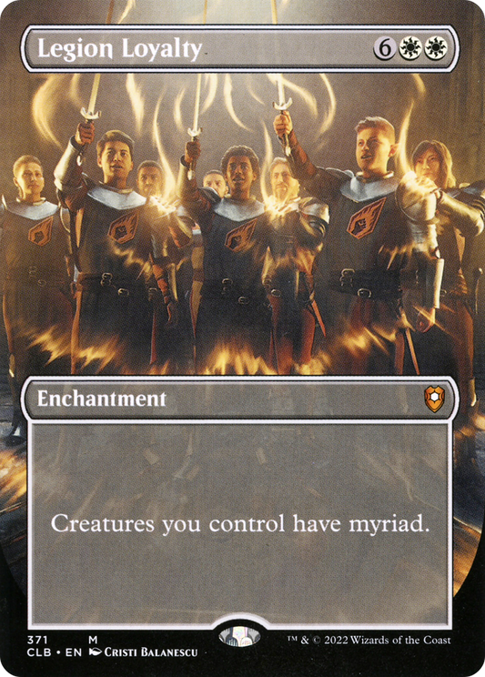 Legion Loyalty (CLB-371) (Borderless) (Foil)