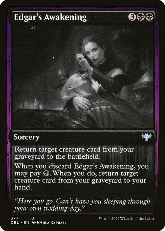 Edgar's Awakening (DBL-377) (Foil)