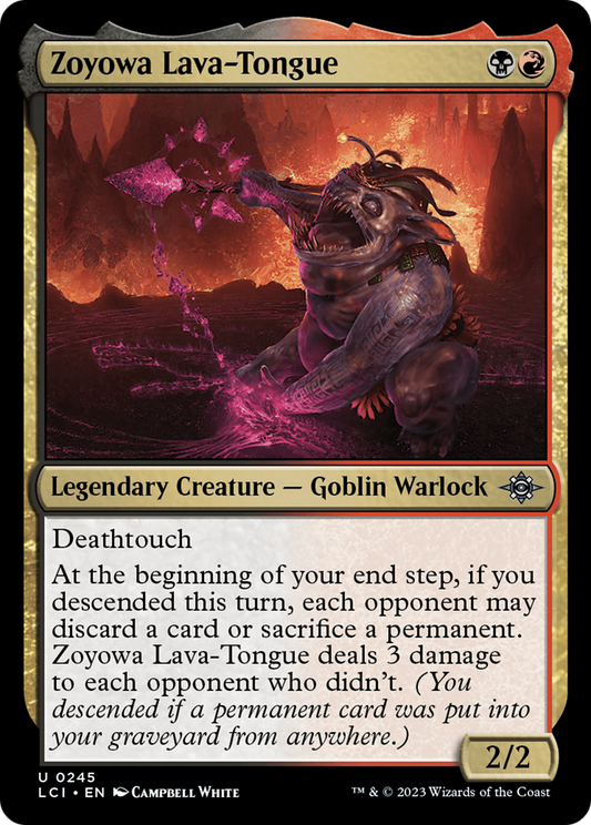 Zoyowa Lava-Tongue (LCI-245) (Foil)
