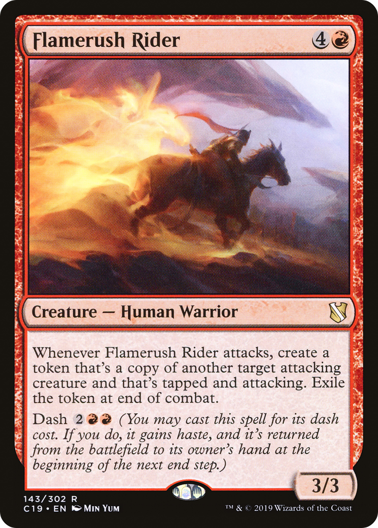 Flamerush Rider (C19-143)
