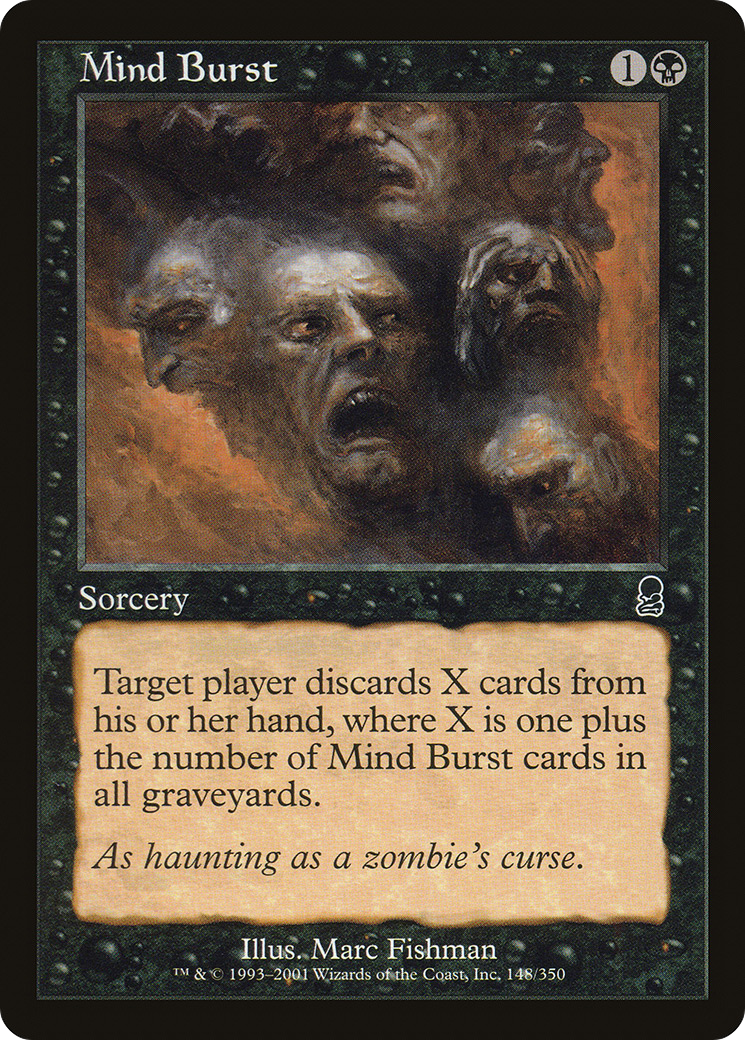 Mind Burst (ODY-148) (Foil)