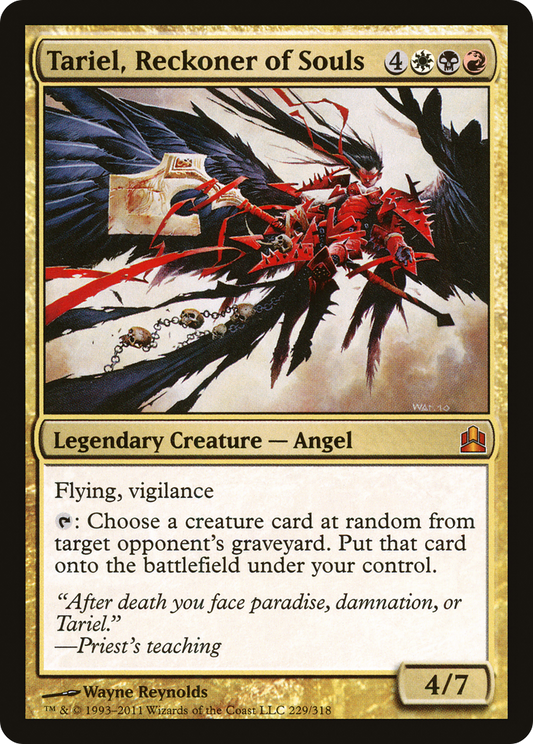 Tariel, Reckoner of Souls (CMD-229)