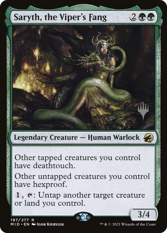 Saryth, the Viper's Fang (PPMID-197P) (Foil)