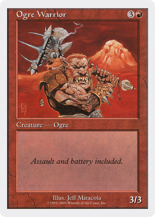 Ogre Warrior (S00-033)