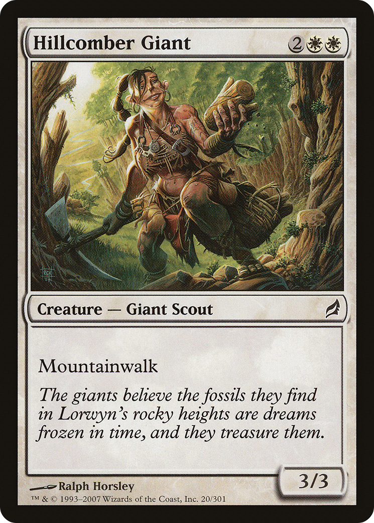 Hillcomber Giant (LRW-020) (Foil)
