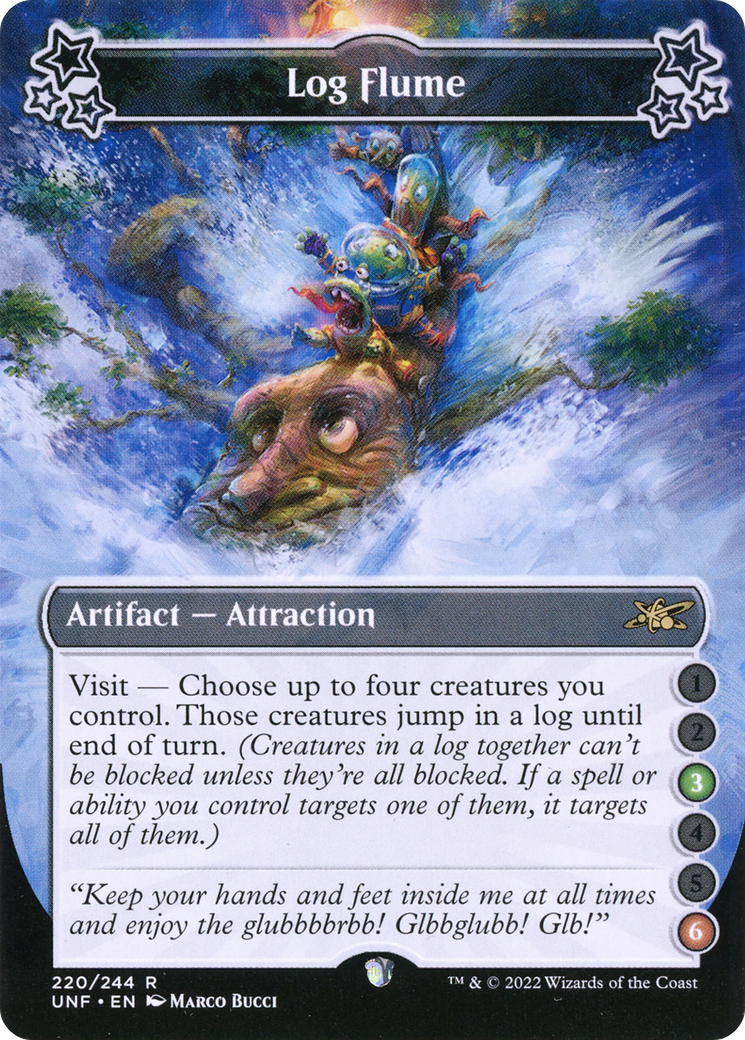 Log Flume (UNF-220A) (Foil)