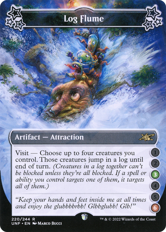 Log Flume (UNF-220A) (Foil)