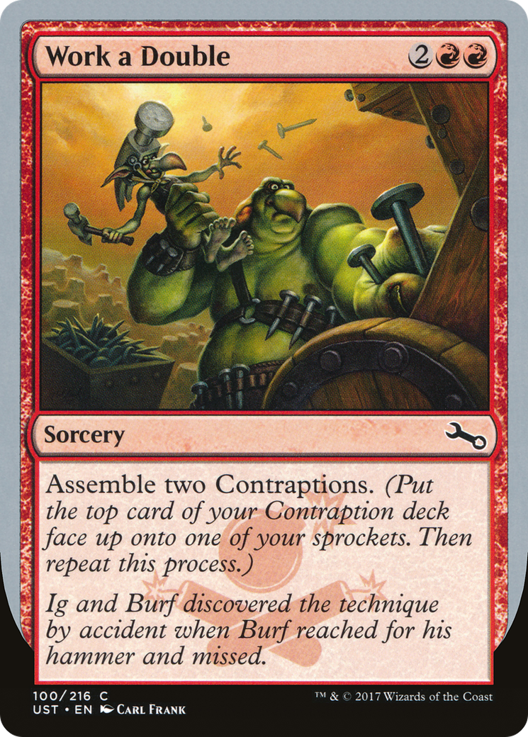 Work a Double (UST-100) (Foil)