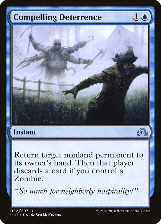 Compelling Deterrence (SOI-052) (Foil)