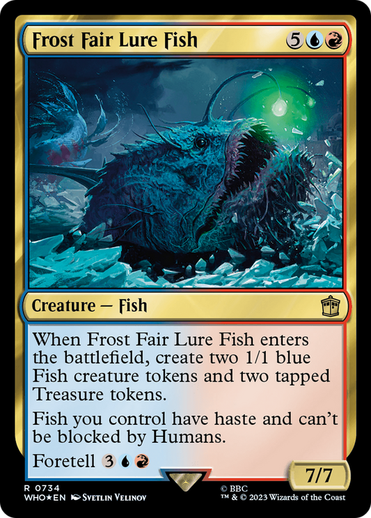 Frost Fair Lure Fish (WHO-734) (Surge Foil)