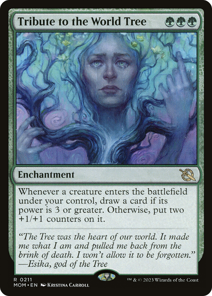 Tribute to the World Tree (MOM-211) (Foil)