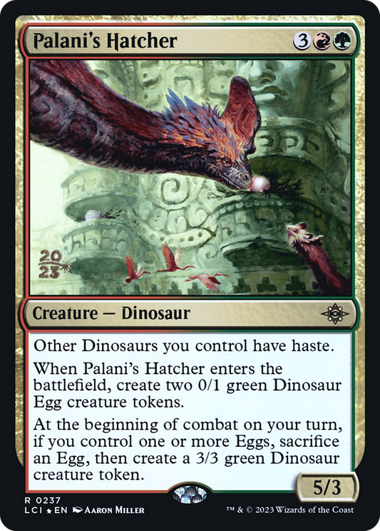 Palani's Hatcher (PRE-237S) (Foil)
