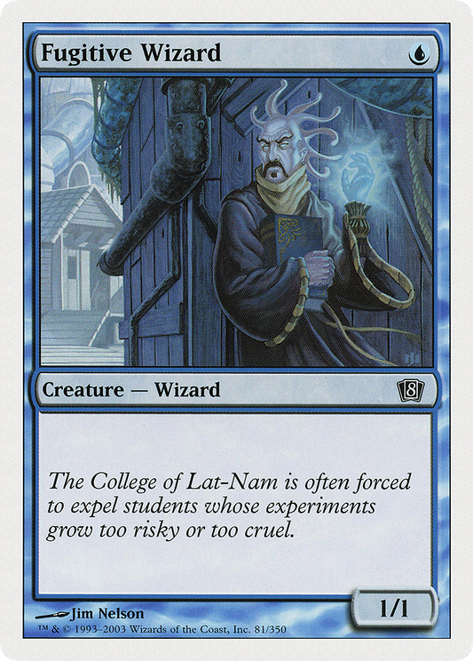 Fugitive Wizard (8ED-081)