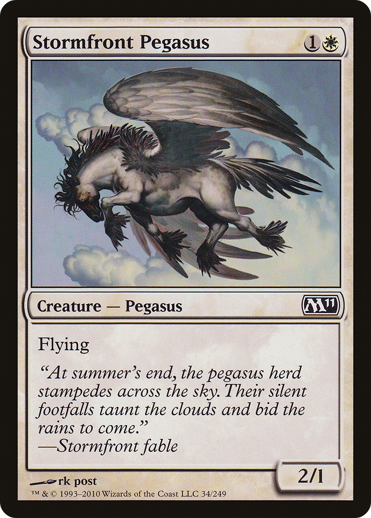 Stormfront Pegasus (M11-034) (Foil)