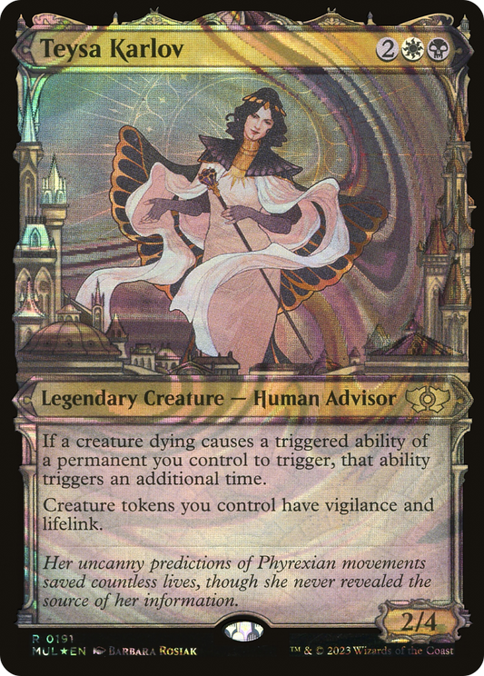 Teysa Karlov (MUL-191) (Showcase) (Halo Foil)