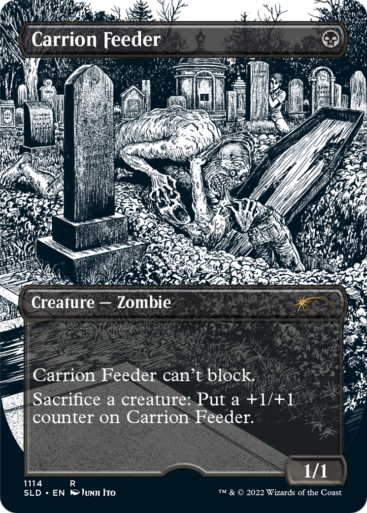 Carrion Feeder (SLD-1114) (Borderless) (Etched Foil)