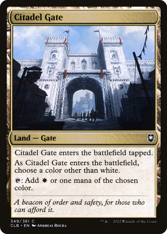 Citadel Gate (CLB-349) (Foil)