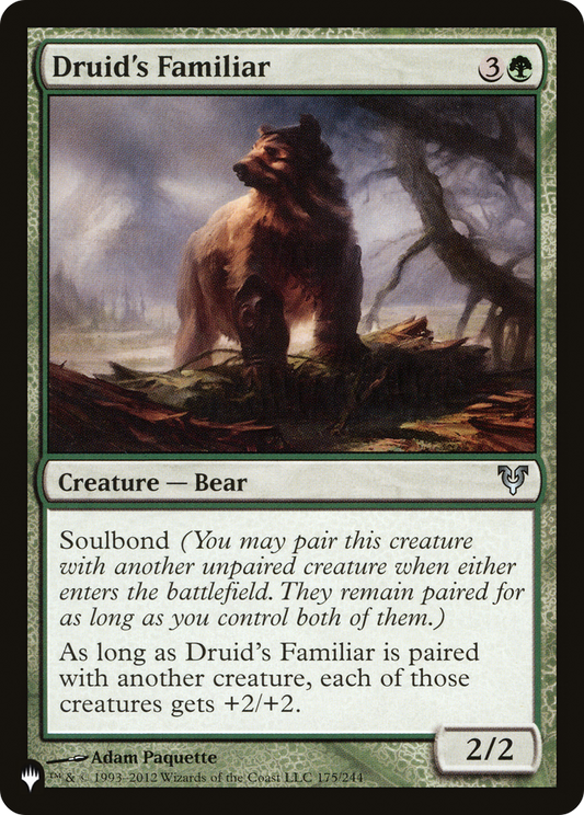 Druid's Familiar (LIST-AVR-175)