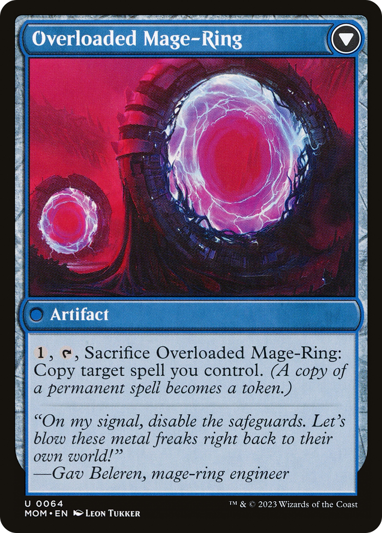 Invasion of Vryn // Overloaded Mage-Ring (MOM-064)