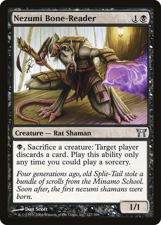 Nezumi Bone-Reader (CHK-127) (Foil)