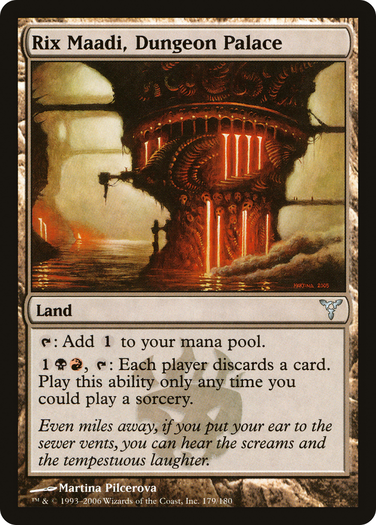 Rix Maadi, Dungeon Palace (DIS-179) (Foil)