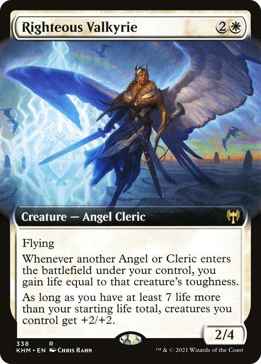 Righteous Valkyrie (KHM-338) (Extended Art) (Foil)