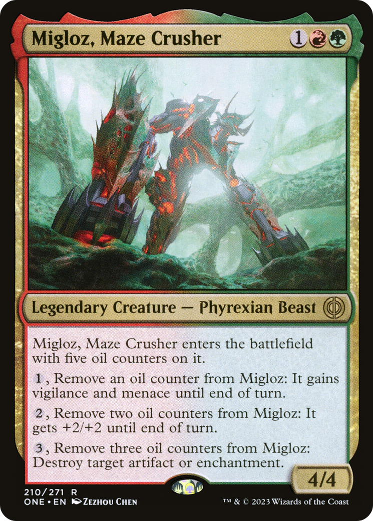 Migloz, Maze Crusher (ONE-210) (Foil)