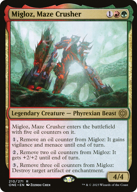 Migloz, Maze Crusher (ONE-210) (Foil)