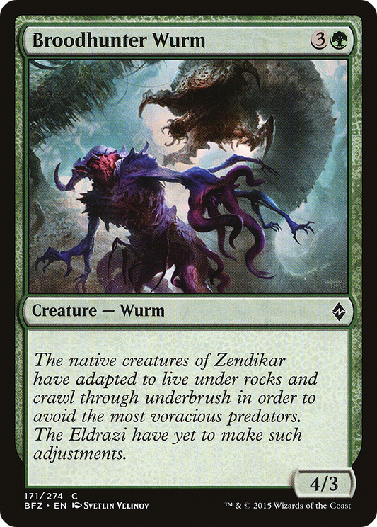 Broodhunter Wurm (BFZ-171) (Foil)