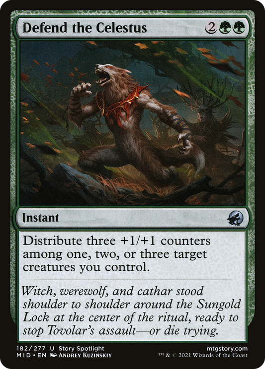 Defend the Celestus (MID-182) (Foil)