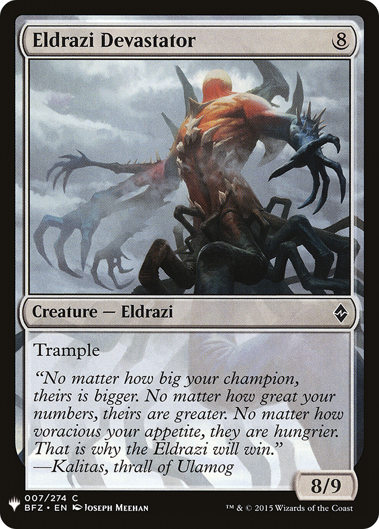 Eldrazi Devastator (LIST-BFZ-7)