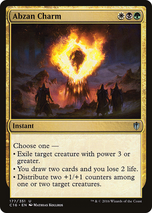Abzan Charm (C16-177)