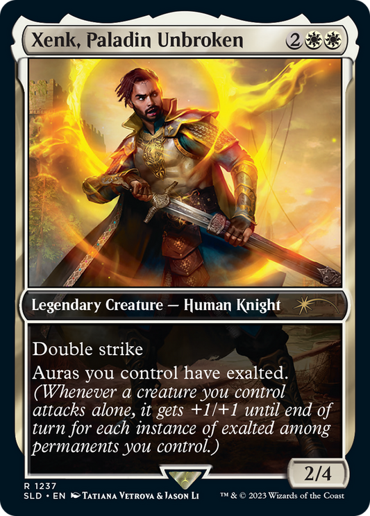 Xenk, Paladin Unbroken / Rashel, Fist of Torm (SLD-1237)