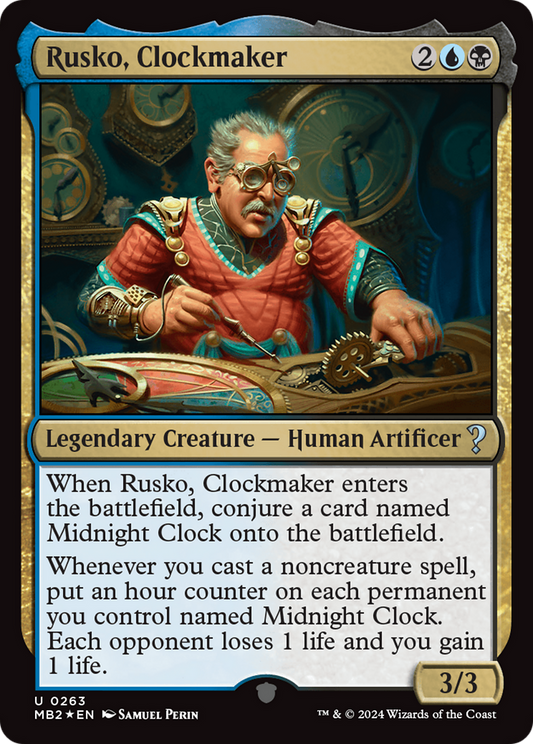 Rusko, Clockmaker (MB2-263) (Foil)