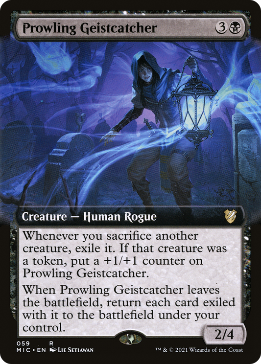 Prowling Geistcatcher (MIC-059) (Extended Art)