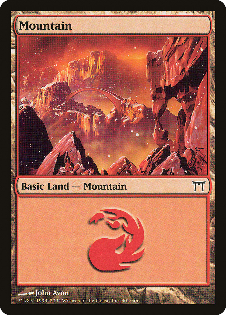 Mountain (CHK-302) (Foil)