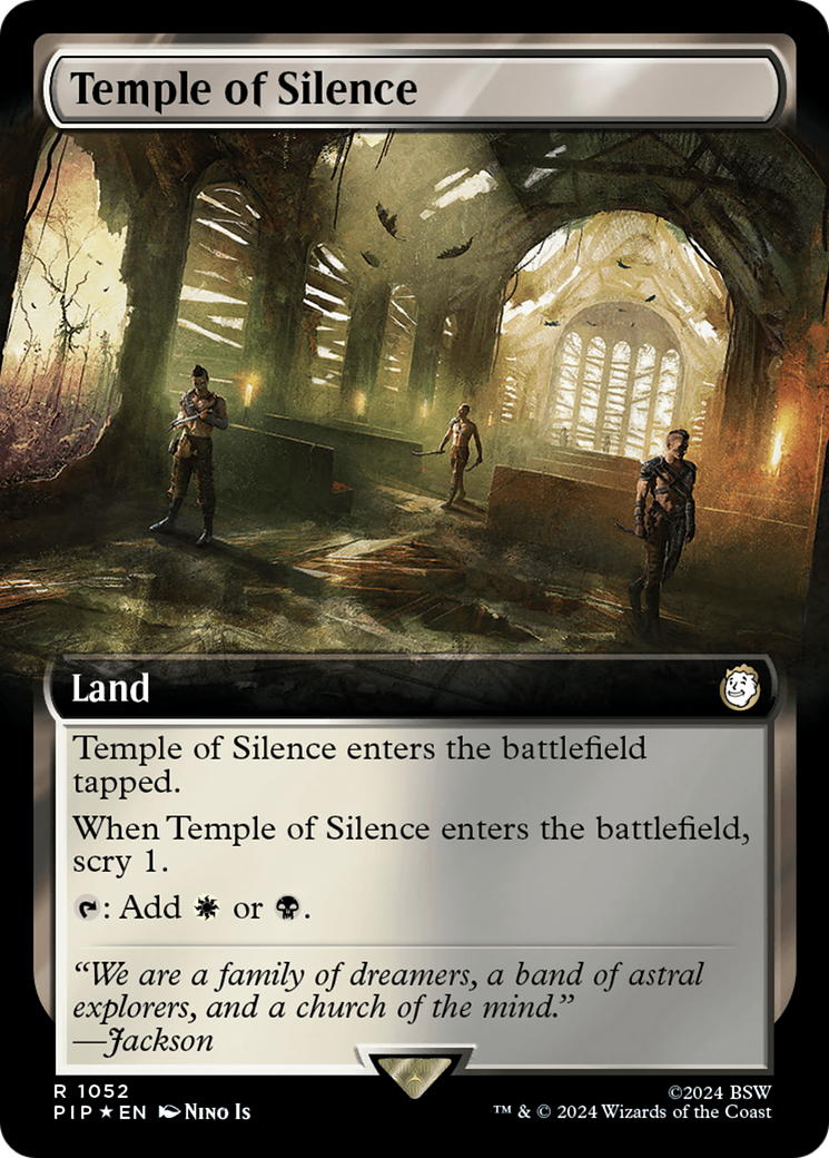 Temple of Silence (PIP-1052) (Extended Art) (Surge Foil)
