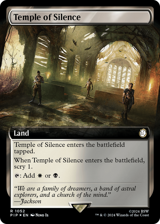 Temple of Silence (PIP-1052) (Extended Art) (Surge Foil)