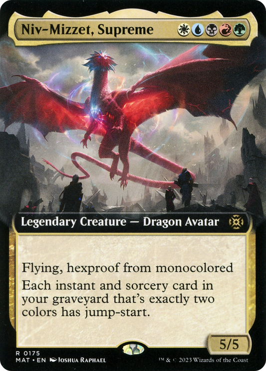 Niv-Mizzet, Supreme (MAT-175) (Extended Art)