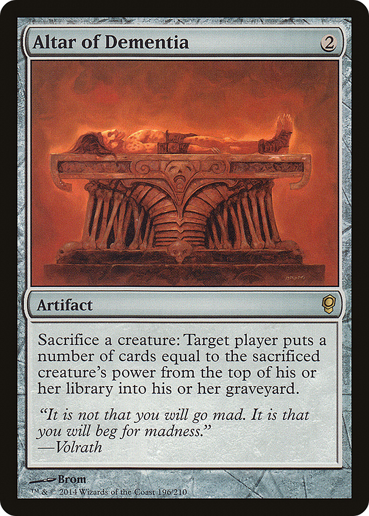 Altar of Dementia (CNS-196) (Foil)