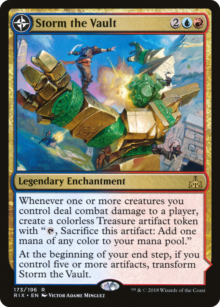 Storm the Vault // Vault of Catlacan (RIX-173)