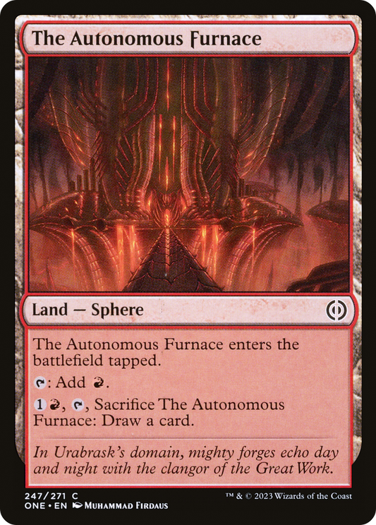 The Autonomous Furnace (ONE-247)