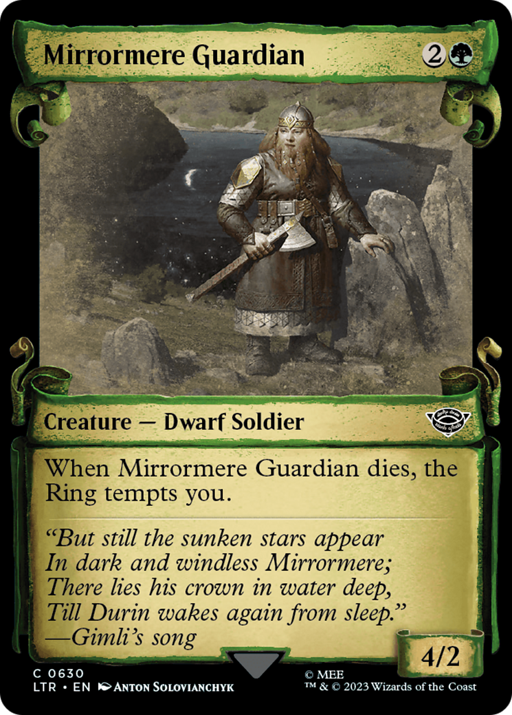 Mirrormere Guardian (LTR-630) (Showcase) (Scroll) (Foil)