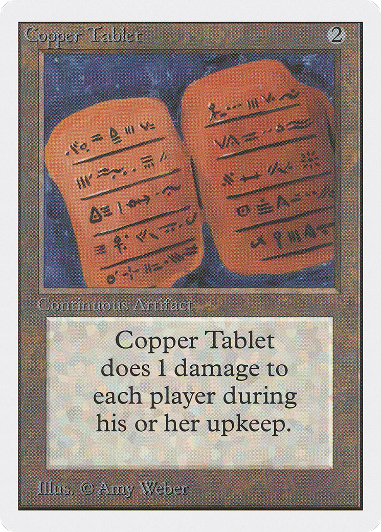 Copper Tablet (2ED-239)