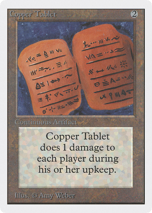 Copper Tablet (2ED-239)