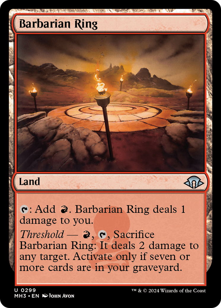 Barbarian Ring (MH3-299) (Foil)