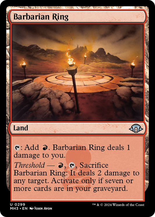 Barbarian Ring (MH3-299) (Foil)
